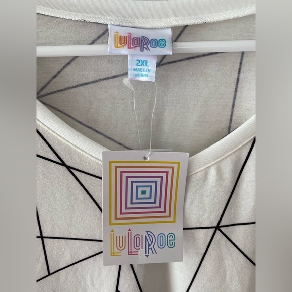 NWT LulaRoe Plus Size Long Sleeve Tunic Size 2X - Picture 8 of 12